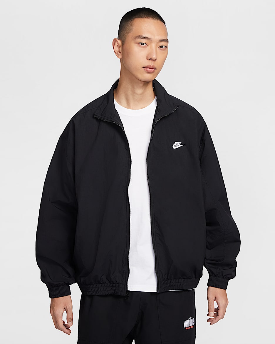 Nike Club Men s Oversized Woven Tracksuit Jacket. Nike ID